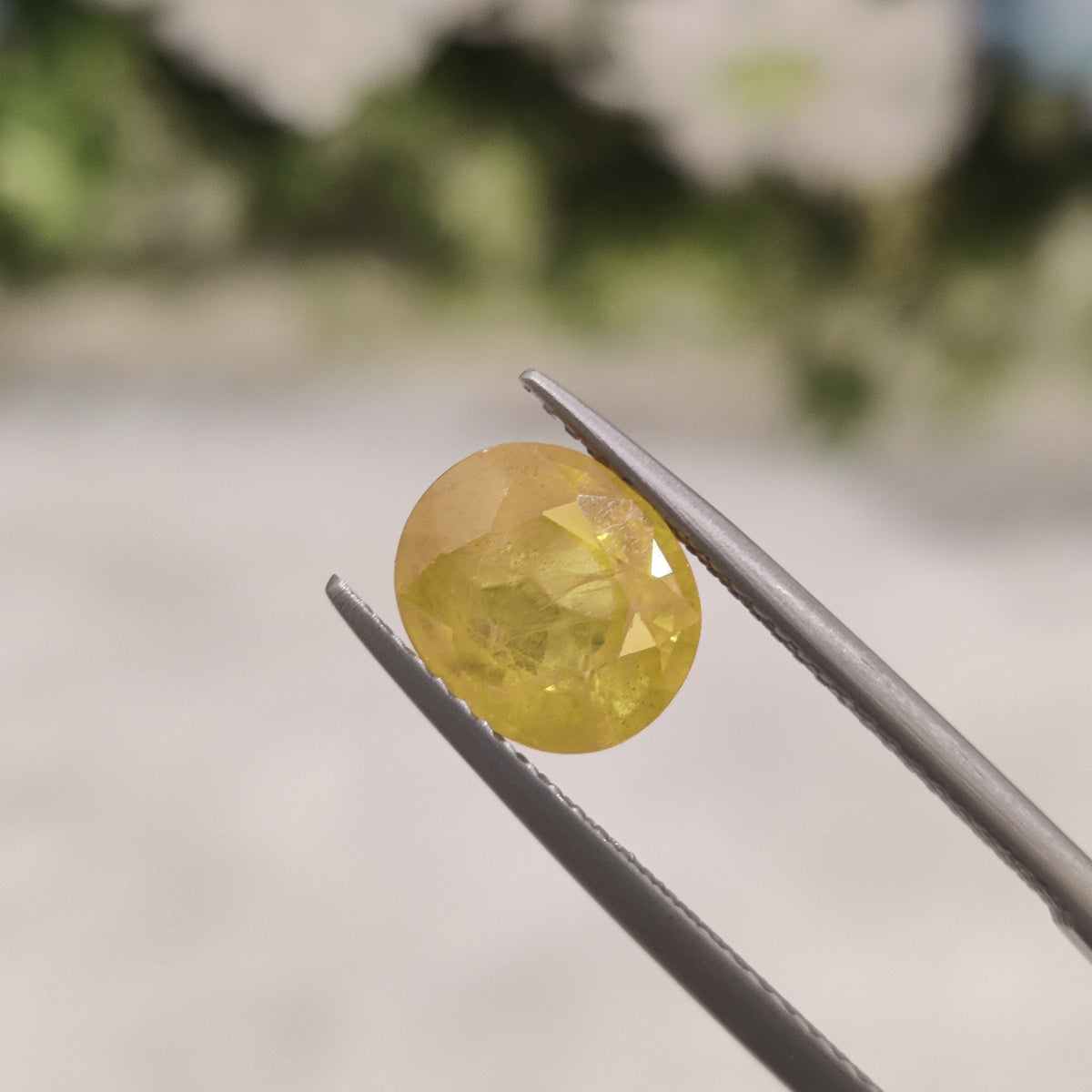 Natural Yellow Sapphire (Pukhraj) | YS 233 | 3.33 Carat | Certified