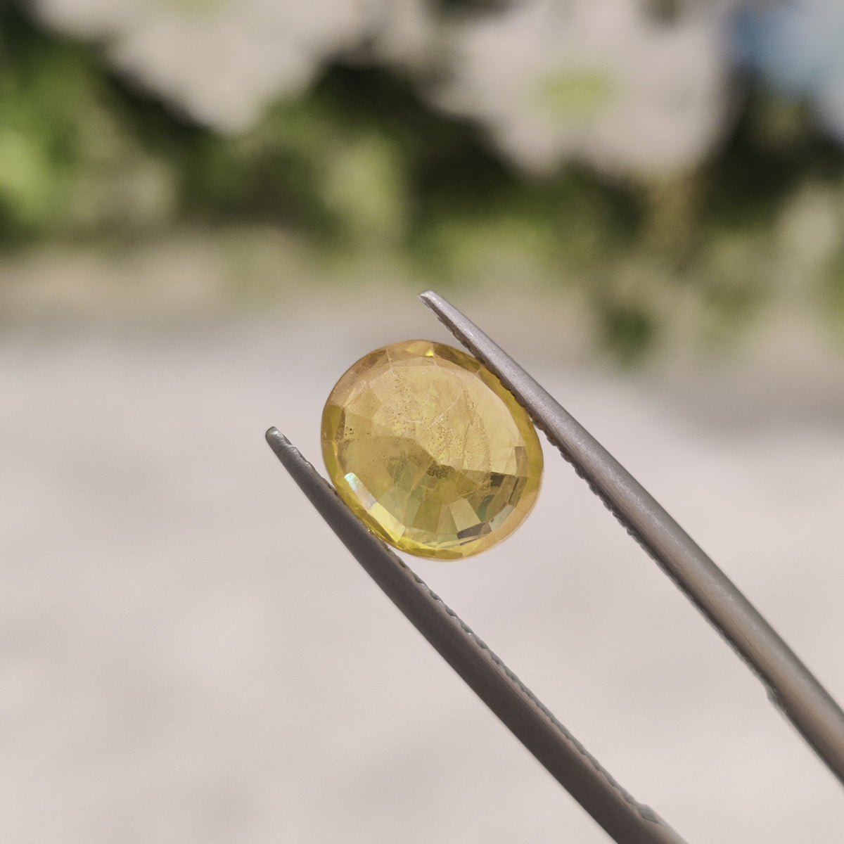 Natural Yellow Sapphire (Pukhraj) | YS 233 | 3.33 Carat | Certified