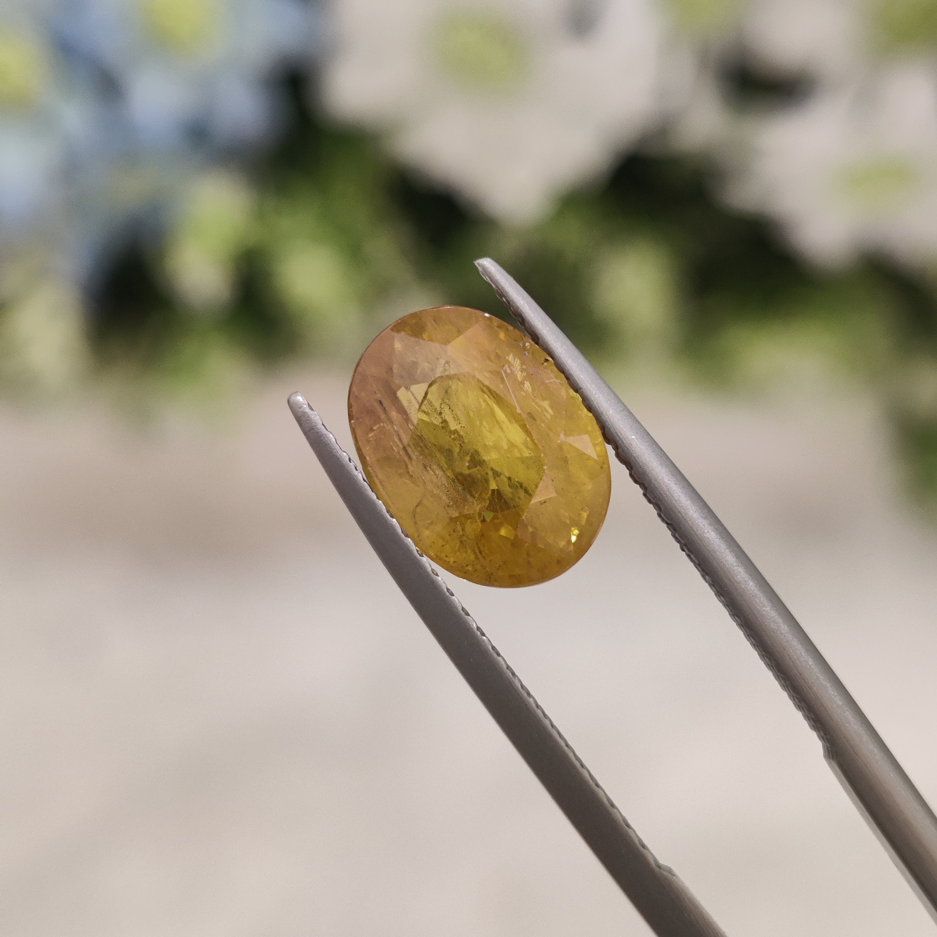 Yellow Sapphire | YS 86 | 4.86 Carat