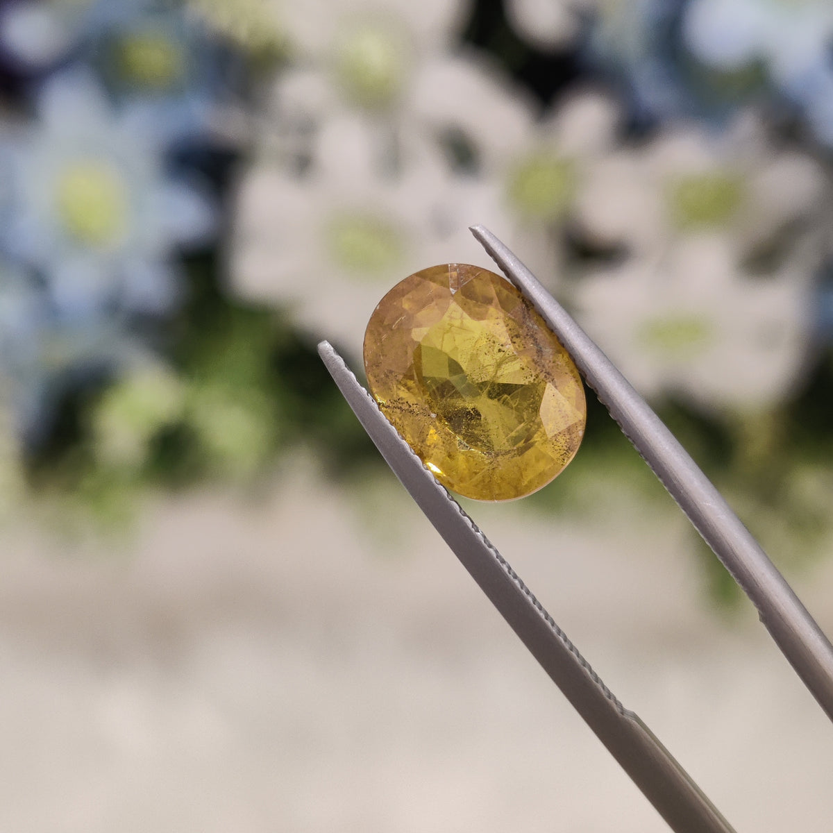 Natural Yellow Sapphire (Pukhraj) | YS 81 | 4.48 Carat | Certified