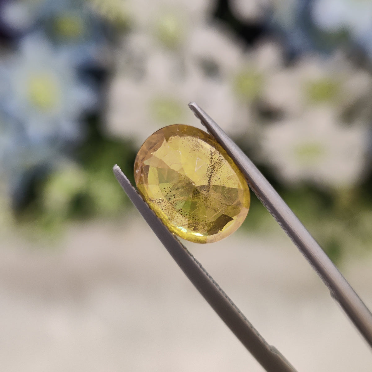 Natural Yellow Sapphire (Pukhraj) | YS 81 | 4.48 Carat | Certified