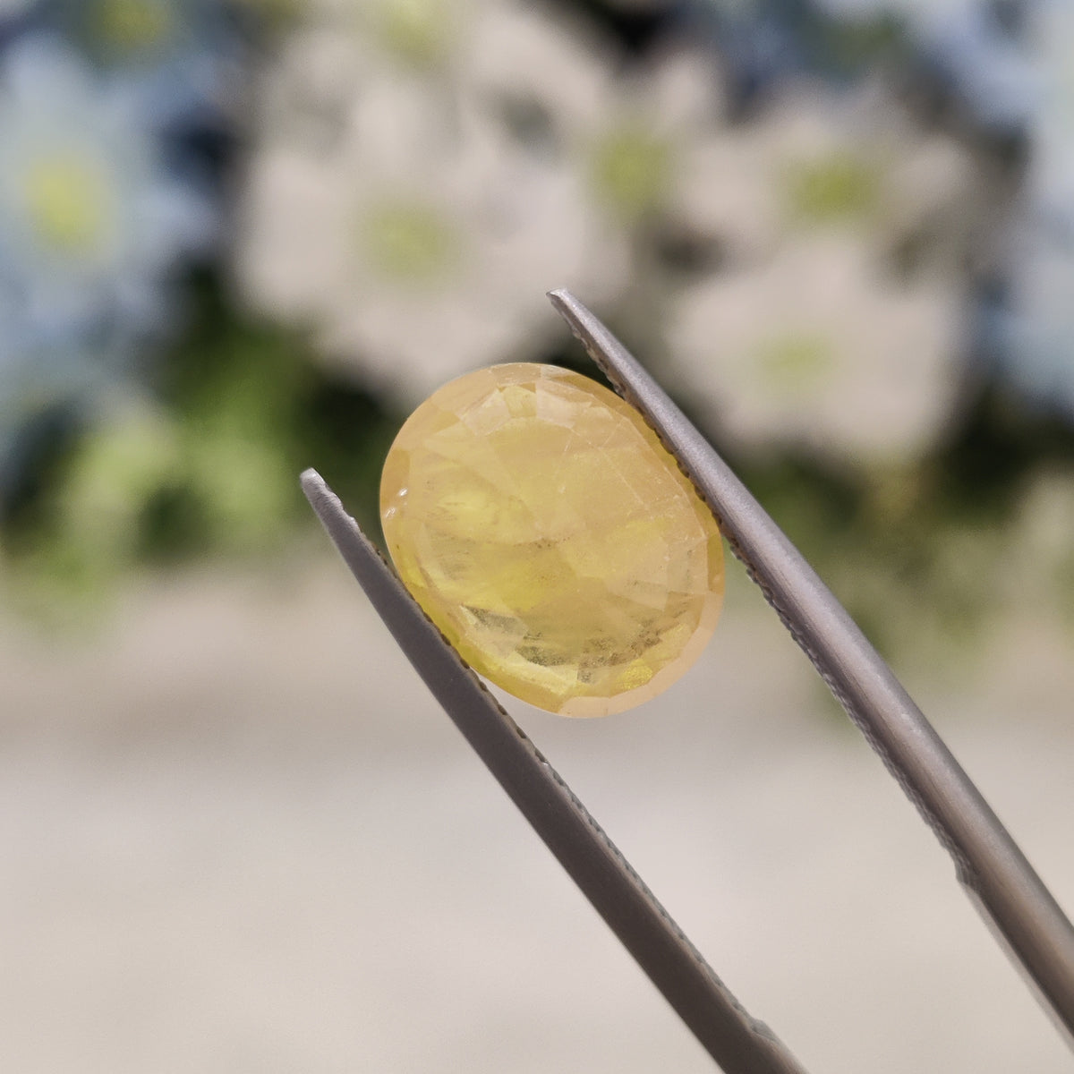 Natural Yellow Sapphire (Pukhraj) | YS 22 | 4.83 Carat | Certified