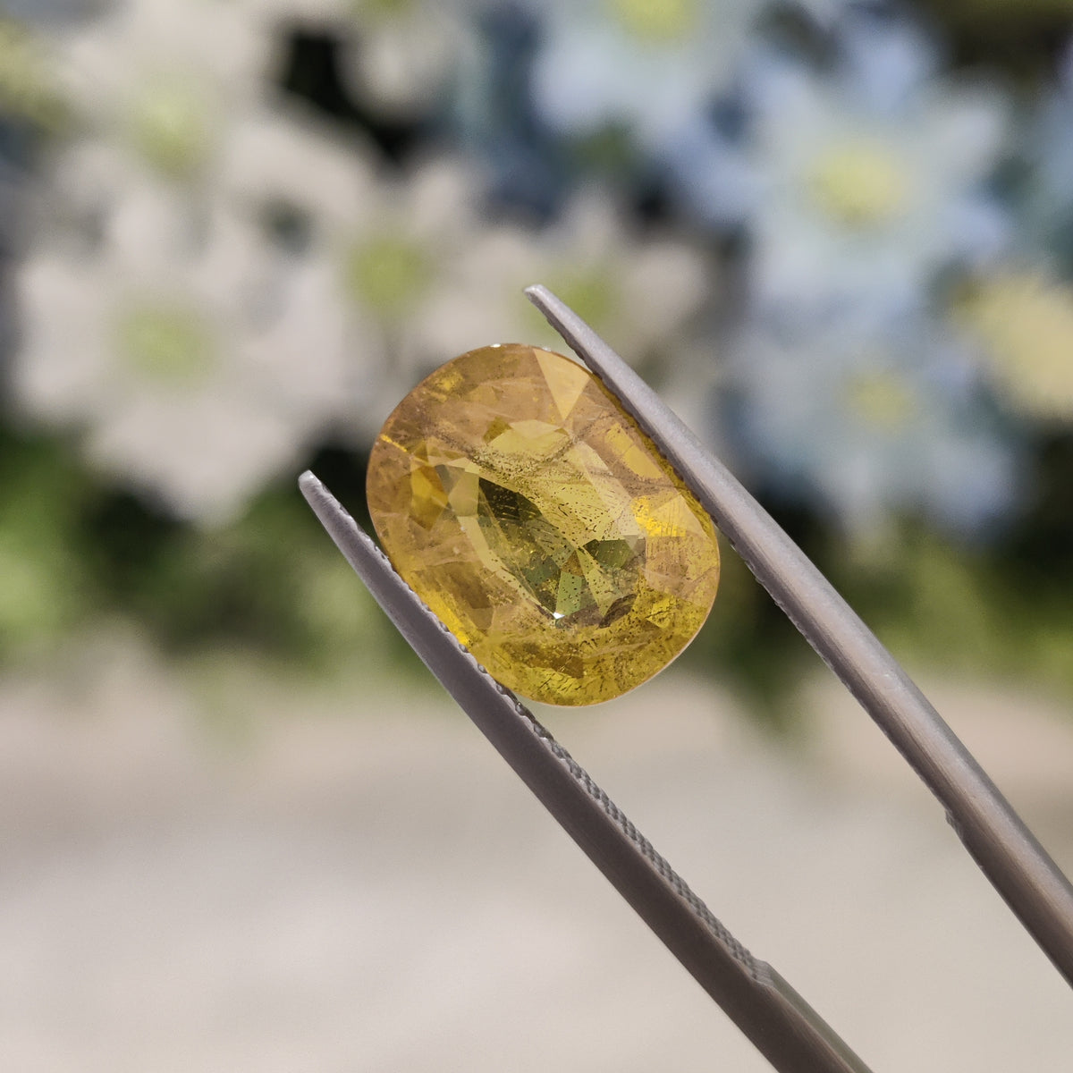 Natural Yellow Sapphire (Pukhraj) | YS 155 | 4.53 Carat | Certified