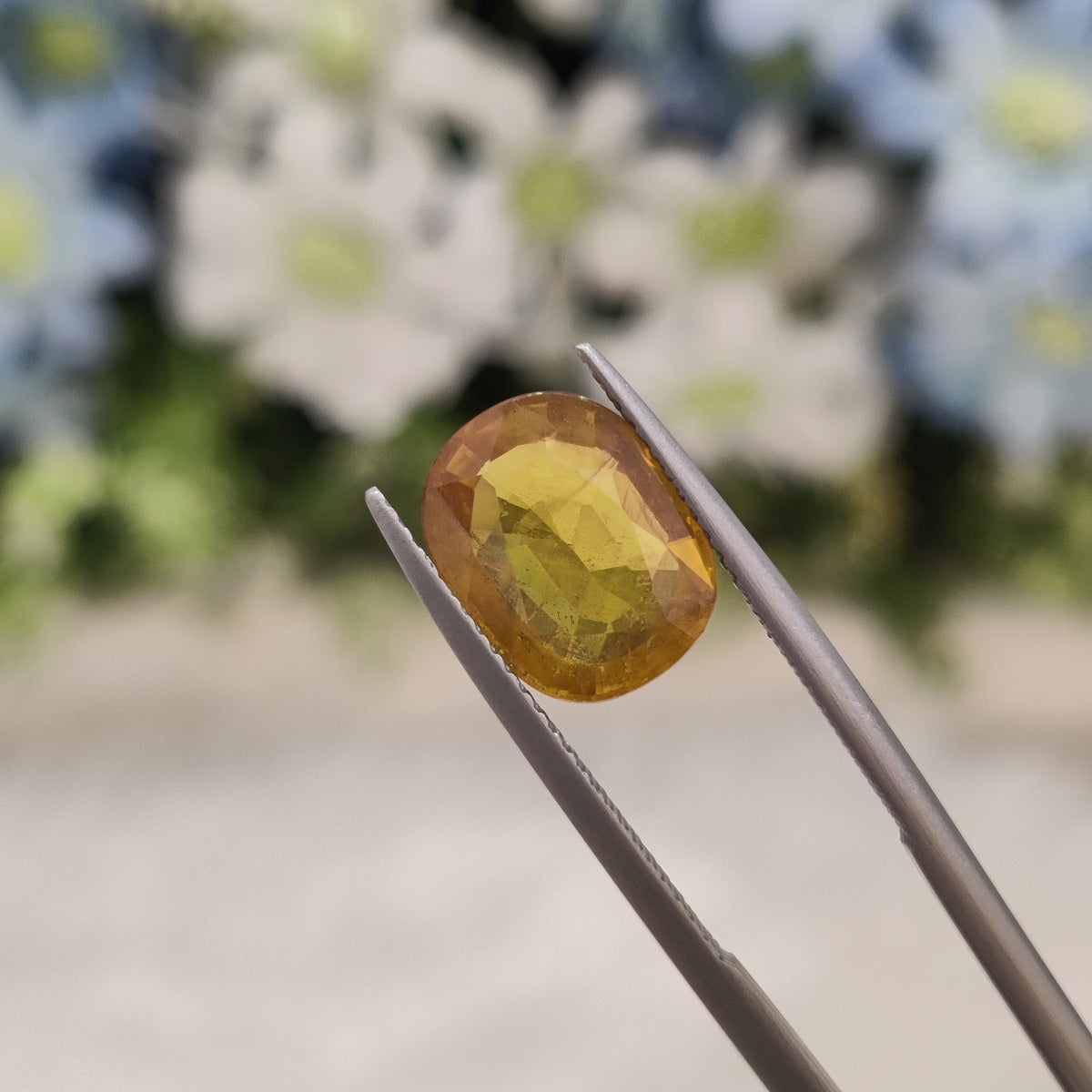 Natural Yellow Sapphire (Pukhraj) | YS 183 | 4.75 Carat | Certified