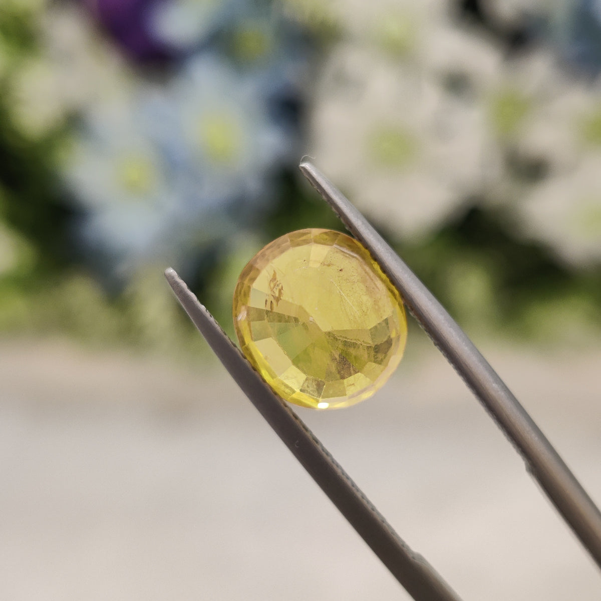 Natural Yellow Sapphire (Pukhraj) | YS 211 | 5.20 Carat | Certified