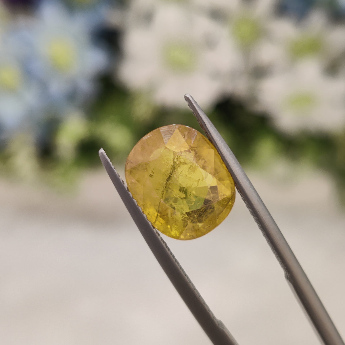 Natural Yellow Sapphire (Pukhraj) | YS 78 | 5.94 Carat | Certified