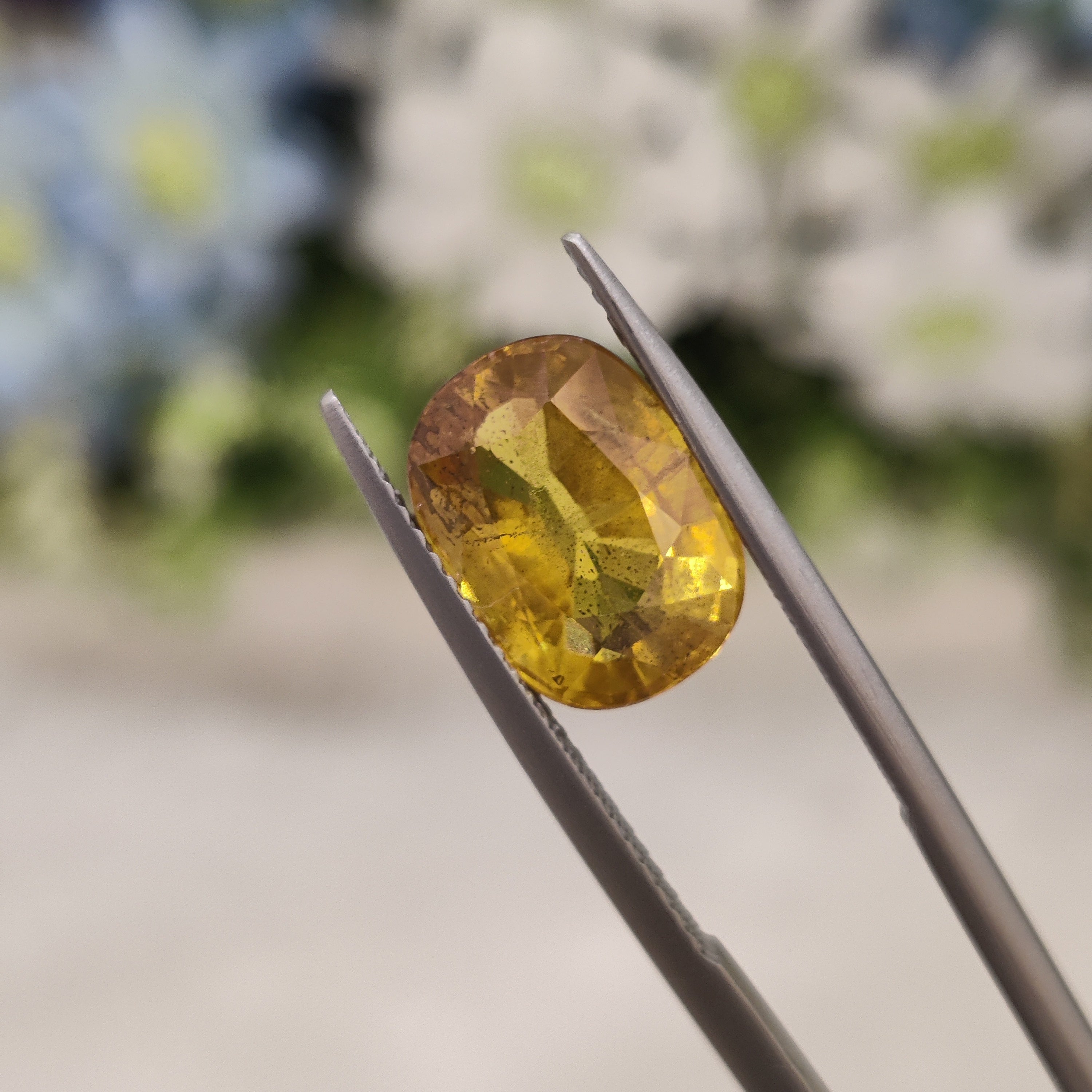 Yellow Sapphire | YS 186 | 5.12 Carat