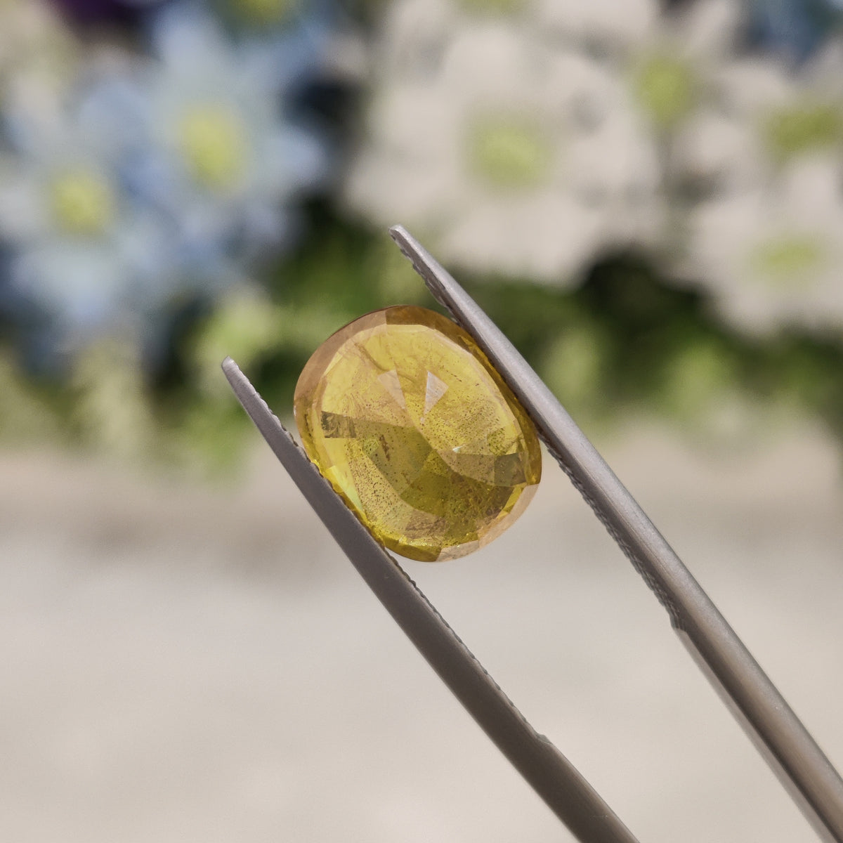 Natural Yellow Sapphire (Pukhraj) | YS 143 | 5.87 Carat | Certified
