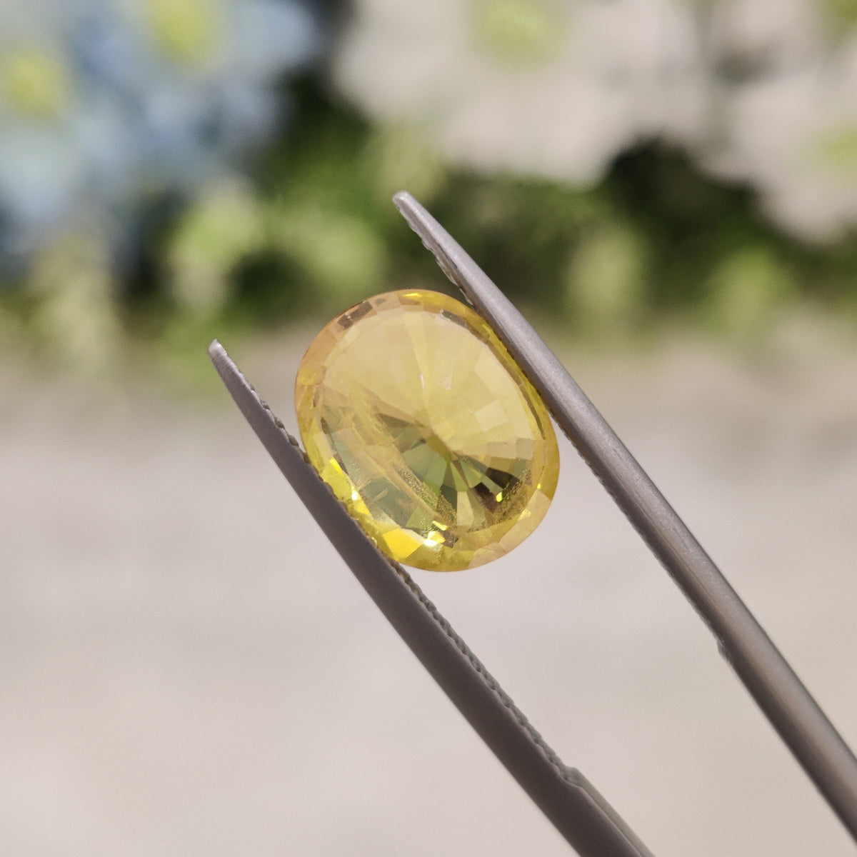 Natural Yellow Sapphire (Pukhraj) | YS 184 | 5.46 Carat | Certified