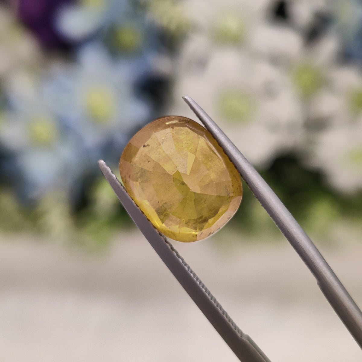 Natural Yellow Sapphire (Pukhraj) | YS 69 | 6.16 Carat | Certified