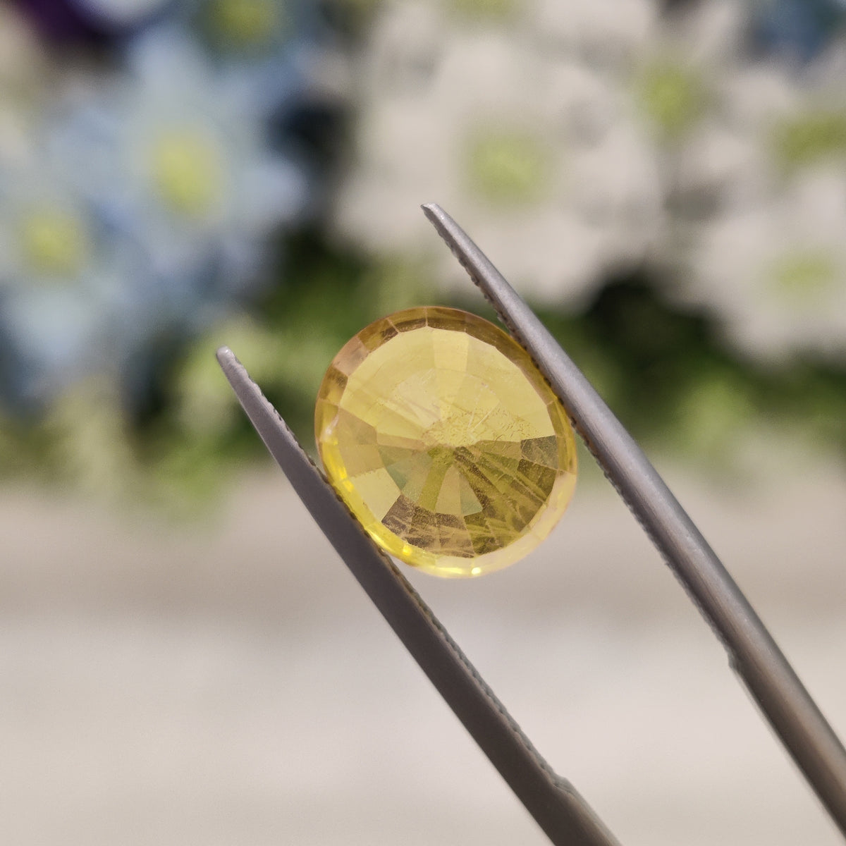 Natural Yellow Sapphire (Pukhraj) | YS 208 | 6.41 Carat | Certified
