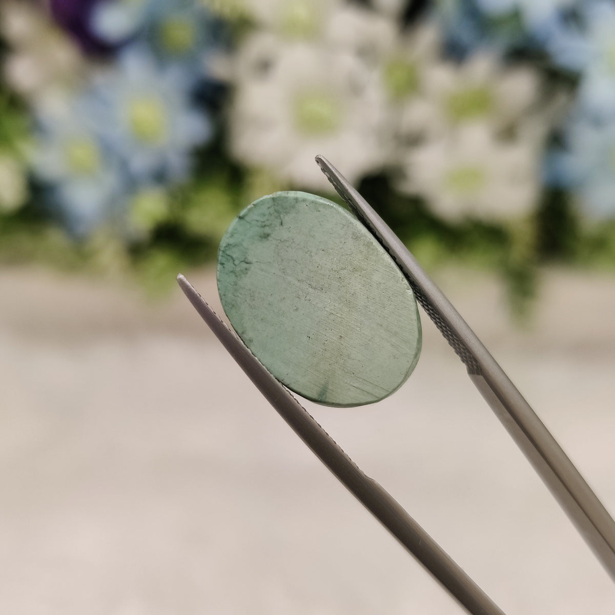 Natural Turquoise Gemstone (Firoza) TUR 9 8.19 Carat Certified
