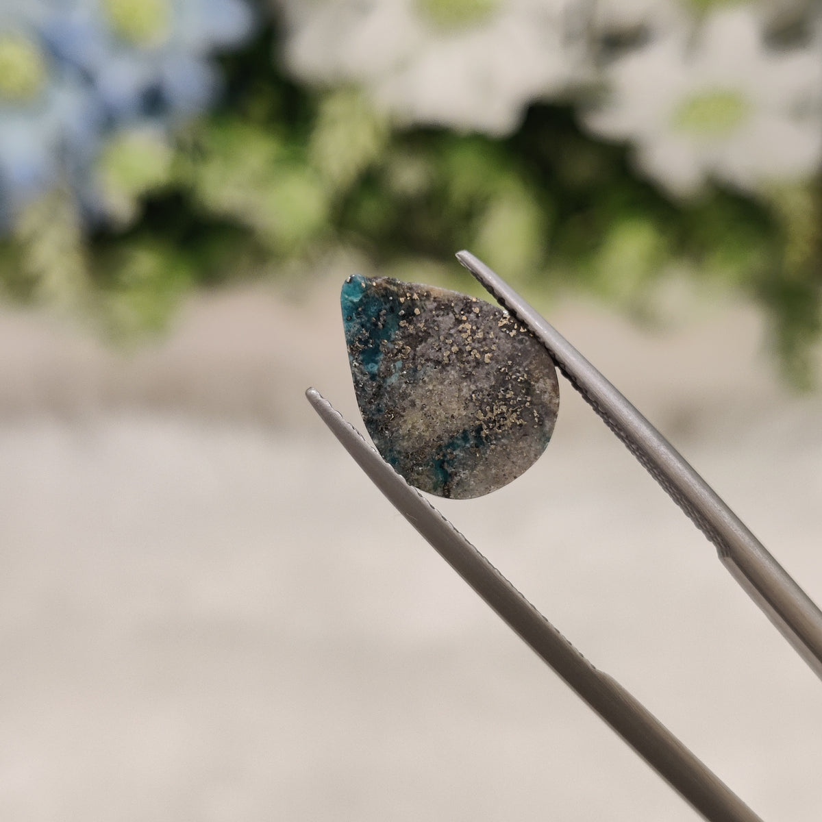 Natural Turquoise Gemstone (Firoza) TUR 210 5.33 Carat Certified