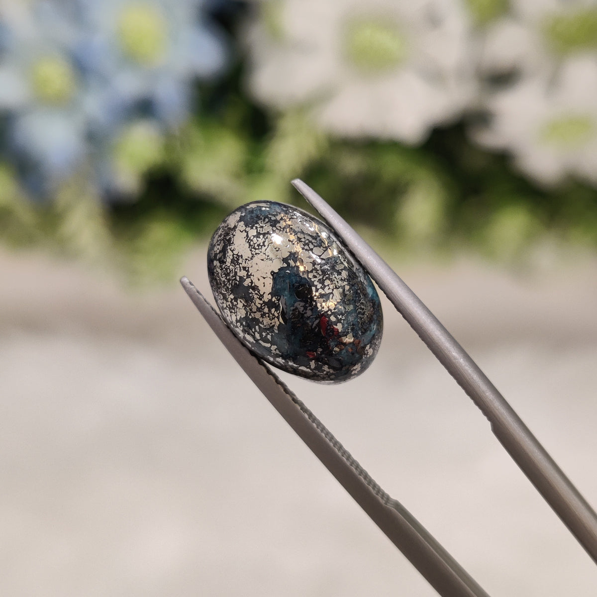 Natural Turquoise Gemstone (Firoza) TUR 148 7.26 Carat Certified