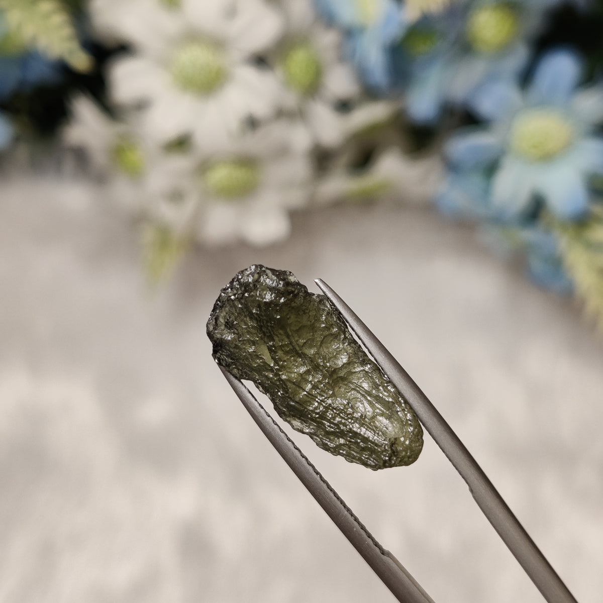 Natural Moldavite | MOL 45 | 5.41 Carat | Certified