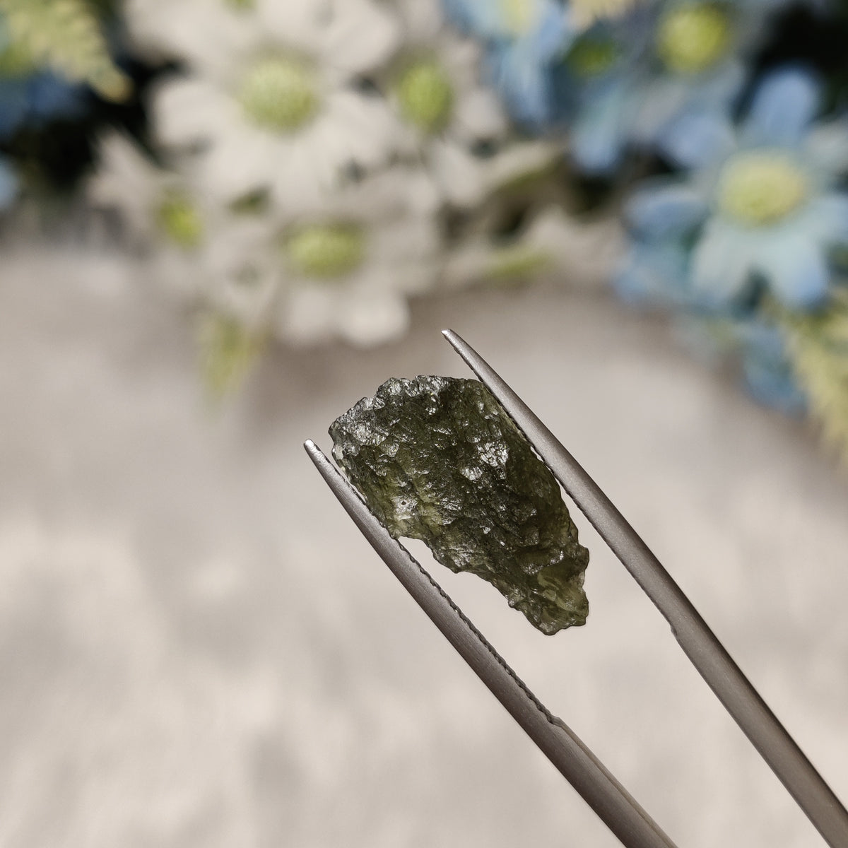 Natural Moldavite | MOL 40 | 5.07 Carat | Certified