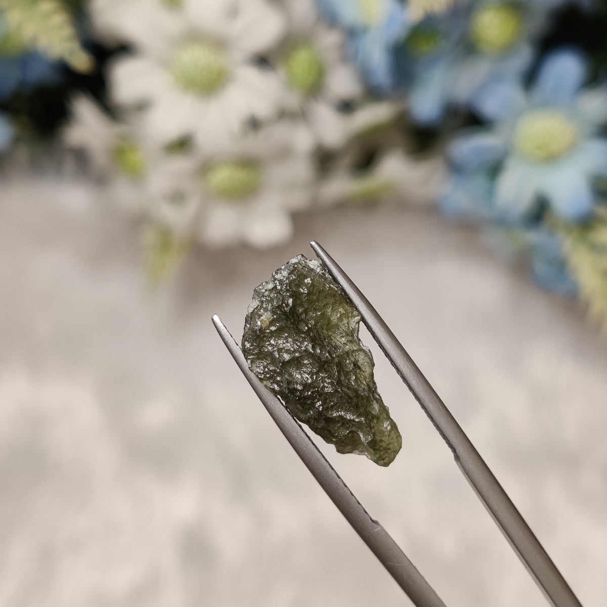 Natural Moldavite | MOL 40 | 5.07 Carat | Certified