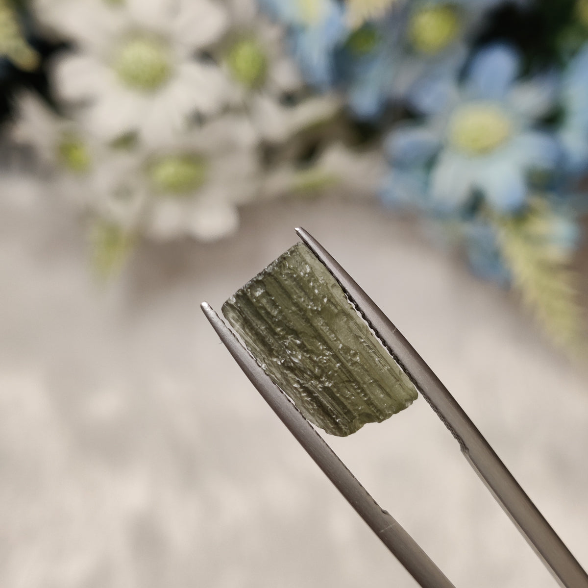 Natural Moldavite | MOL 36 | 4.22 Carat | Certified