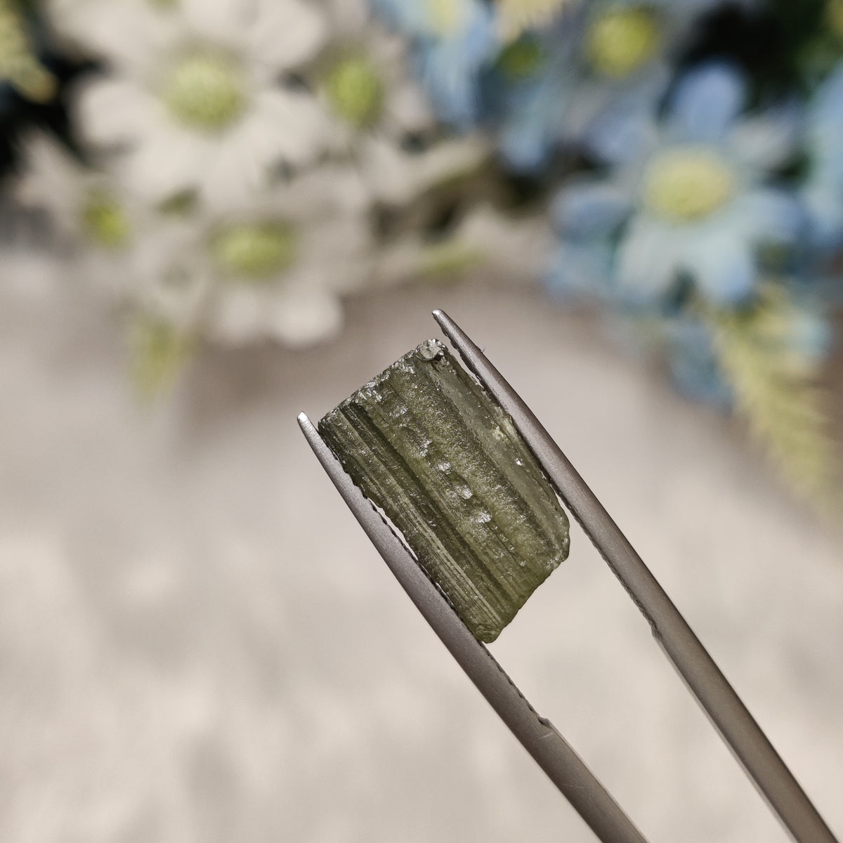 Natural Moldavite | MOL 36 | 4.22 Carat | Certified