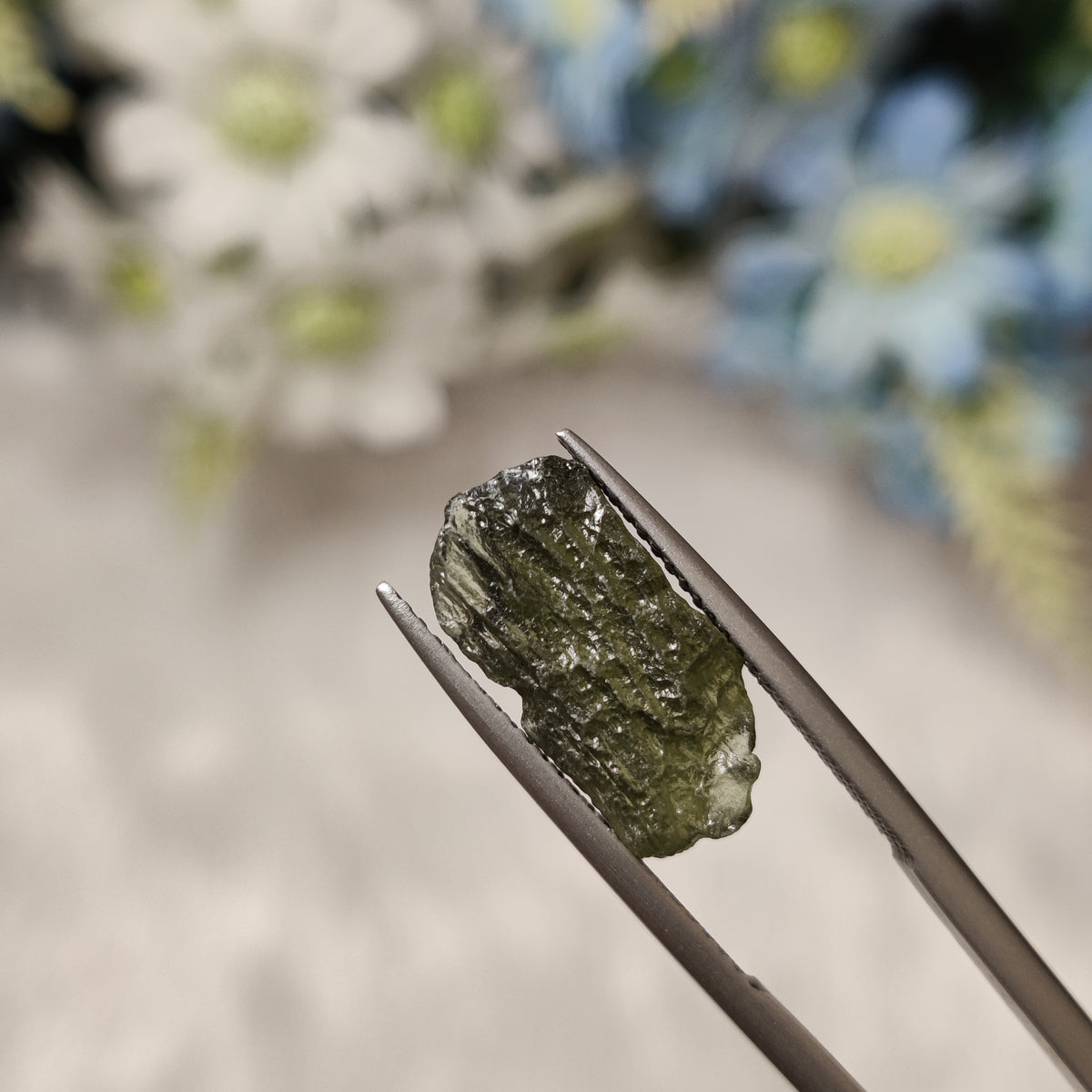 Natural Moldavite | MOL 42 | 4.94 Carat | Certified