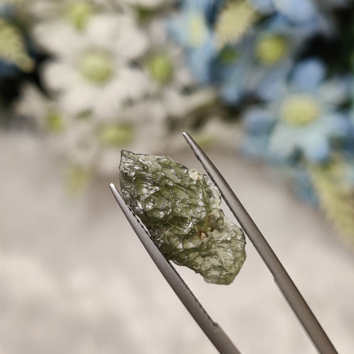 Natural Moldavite | MOL 43 | 4.98 Carat | Certified