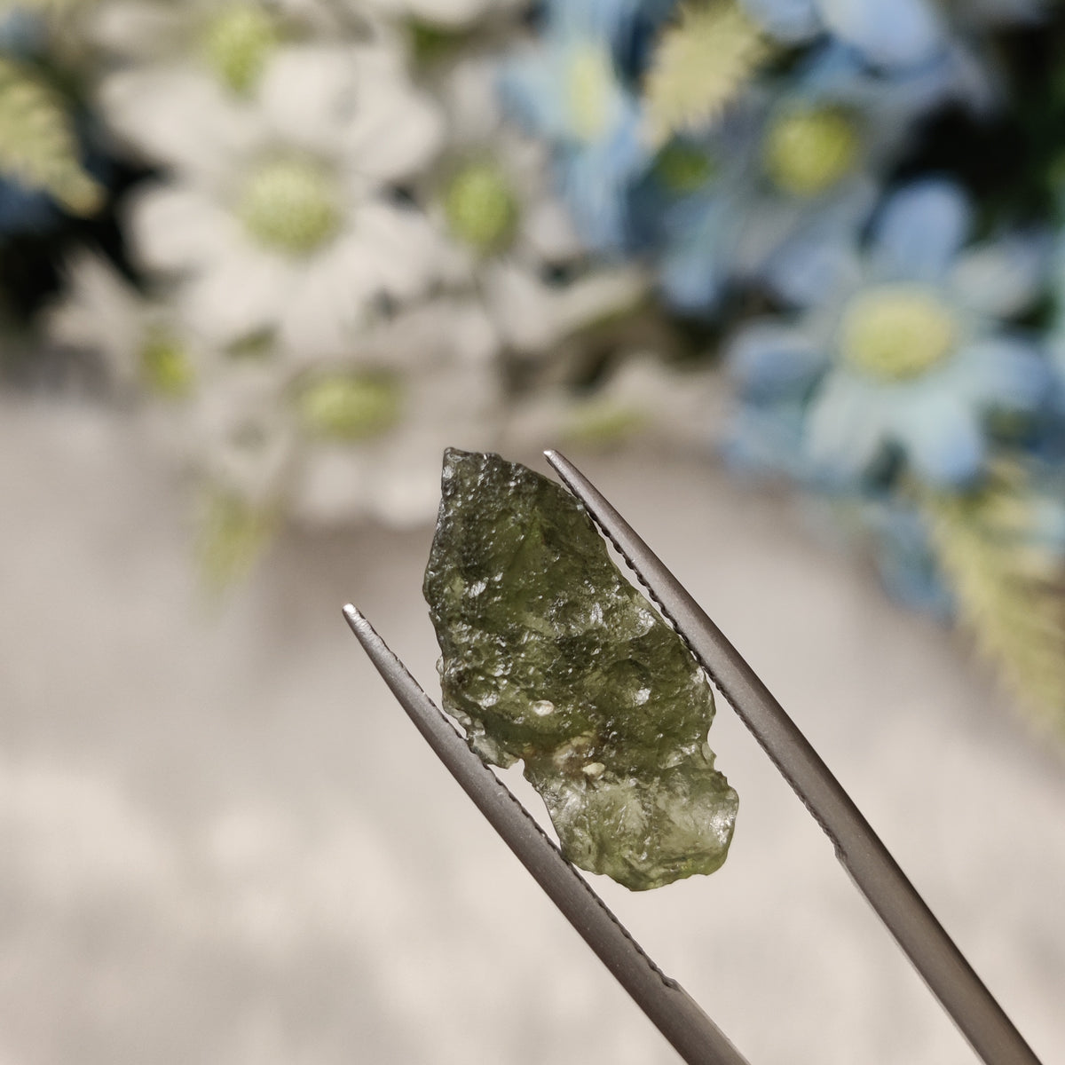 Natural Moldavite | MOL 43 | 4.98 Carat | Certified