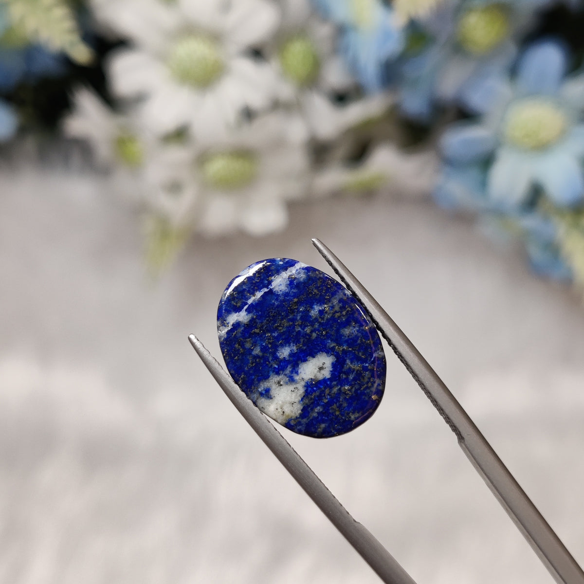Natural Lapis Lazuli (Lajward) | Lapis 16 | 13.81 Carat | Certified