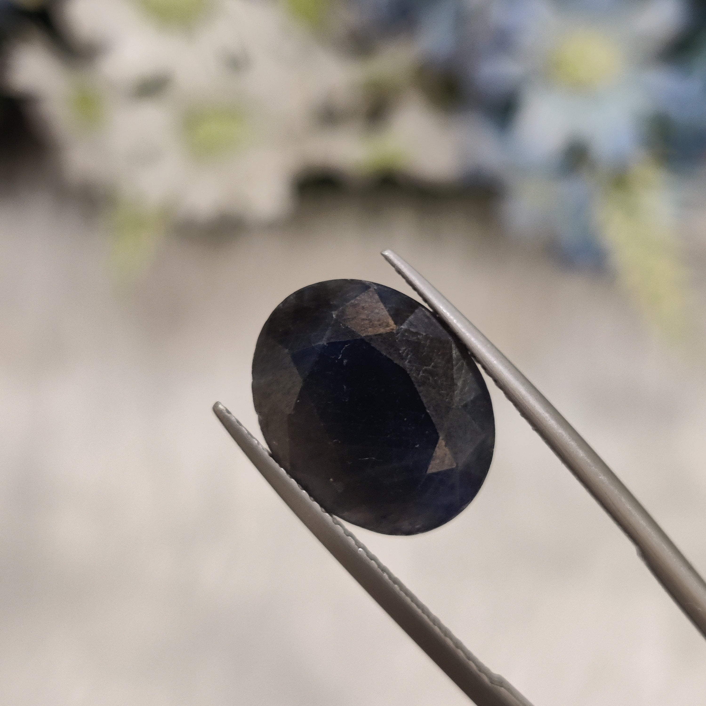 Blue Sapphire | BS 77 | 9.13 Carat