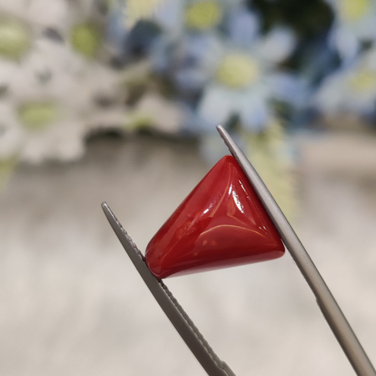 Natural Coral (Moonga) | Coral 76 | 7.21 Carat | Certified