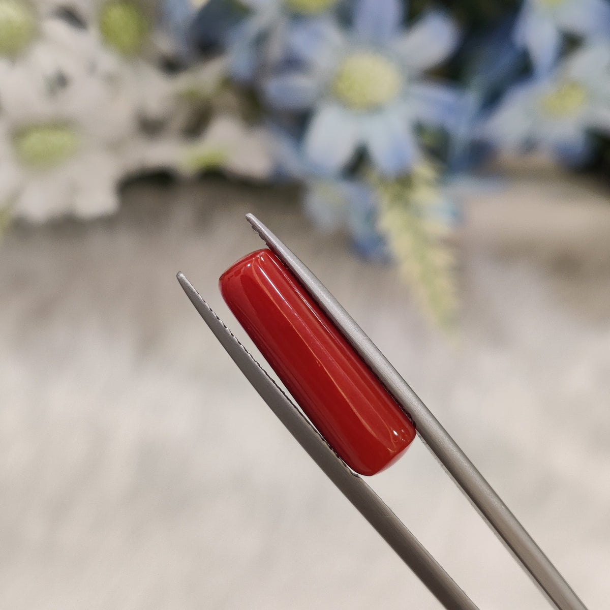 Natural Coral (Moonga) | Coral 99 | 7.44 Carat | Certified