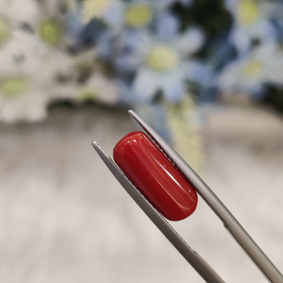 Natural Coral (Moonga) | Coral 94 | 4.38 Carat | Certified