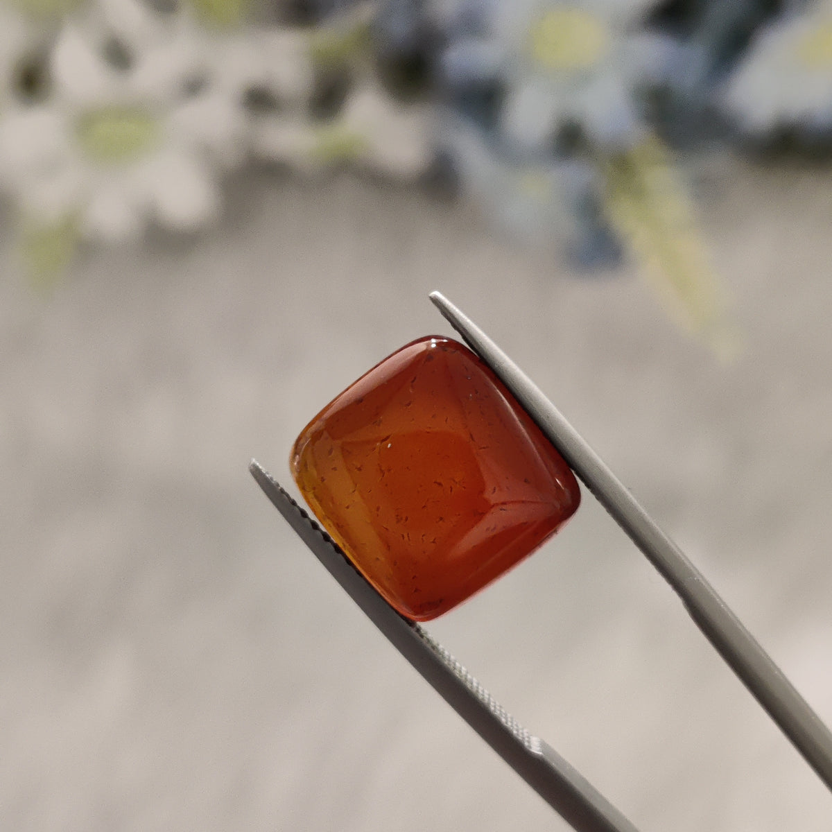 Natural Carnelian | CNL 85 | 8.61 Carat | Certified
