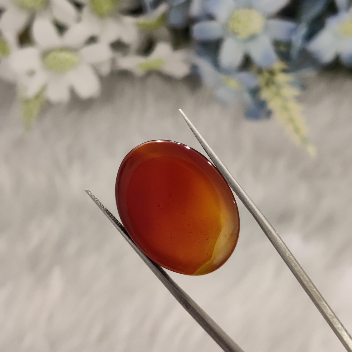 Natural Carnelian | CNL 69 | 26.84 Carat | Certified