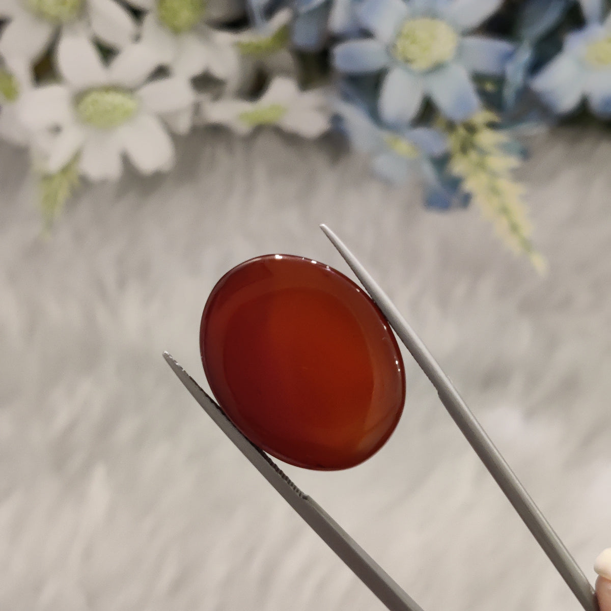 Natural Carnelian | CNL 68 | 30.39 Carat | Certified