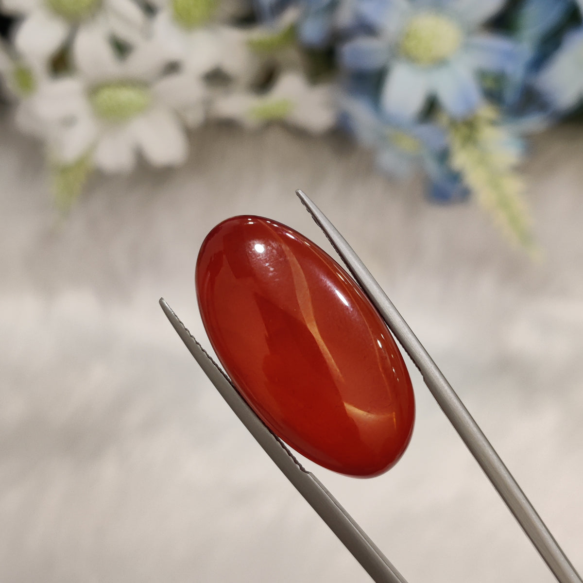 Natural Carnelian | CNL 63 | 22.37 Carat | Certified