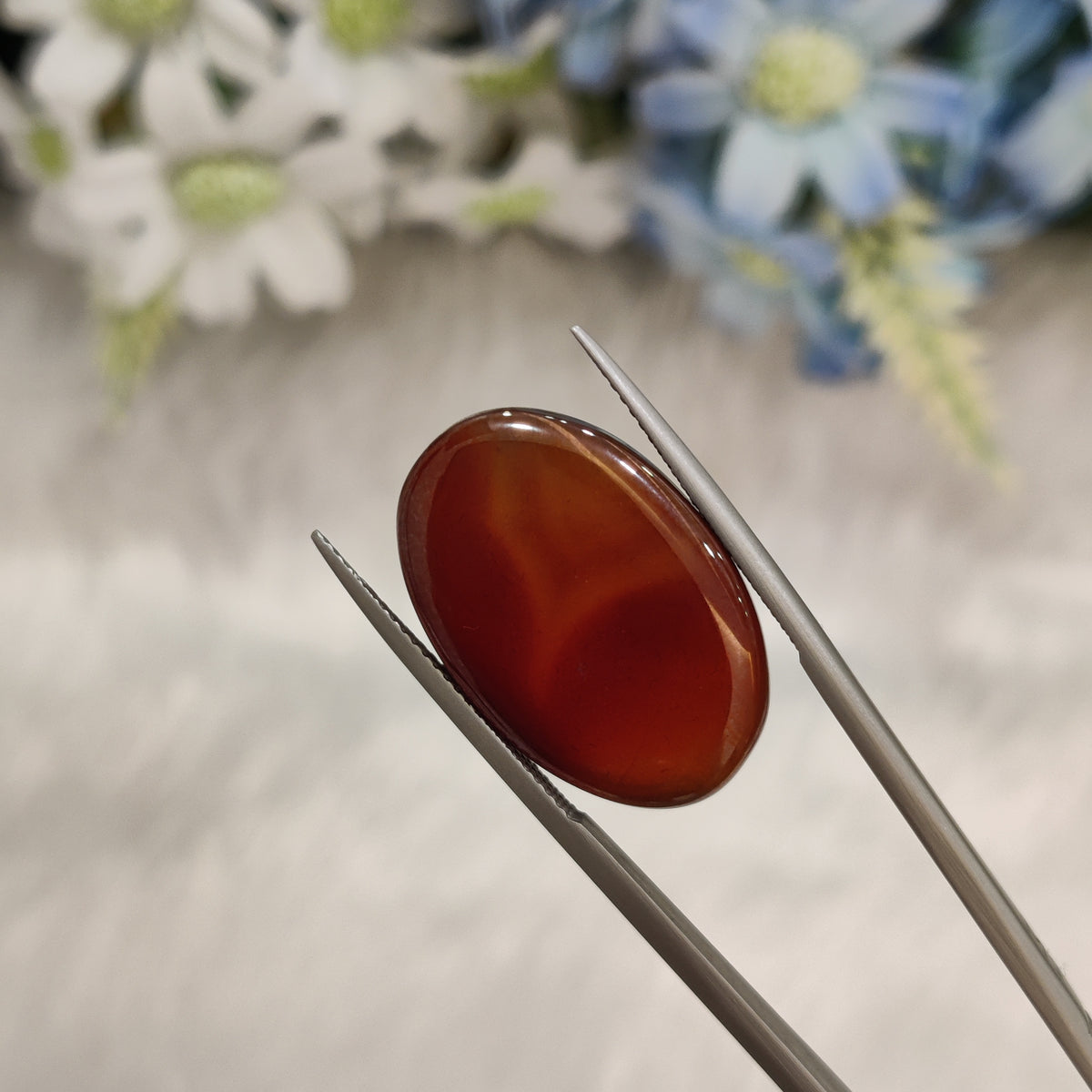 Natural Carnelian Gemstone CNL 64 22.19 Carat Certified
