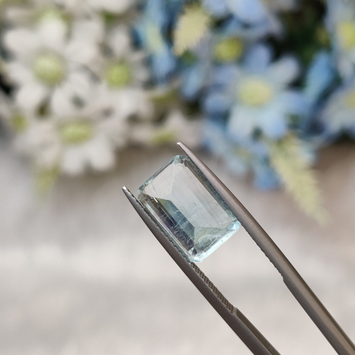 Natural Aquamarine (Beruj) | Aqua 2 | 4.61 Carat | Certified