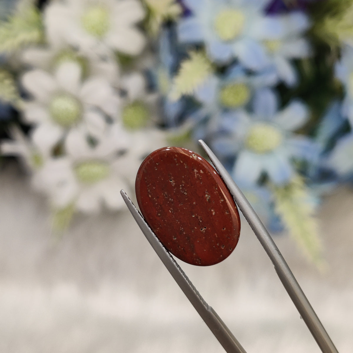Natural Red Jasper | RJ 1 | 8.82 Carat | Certified