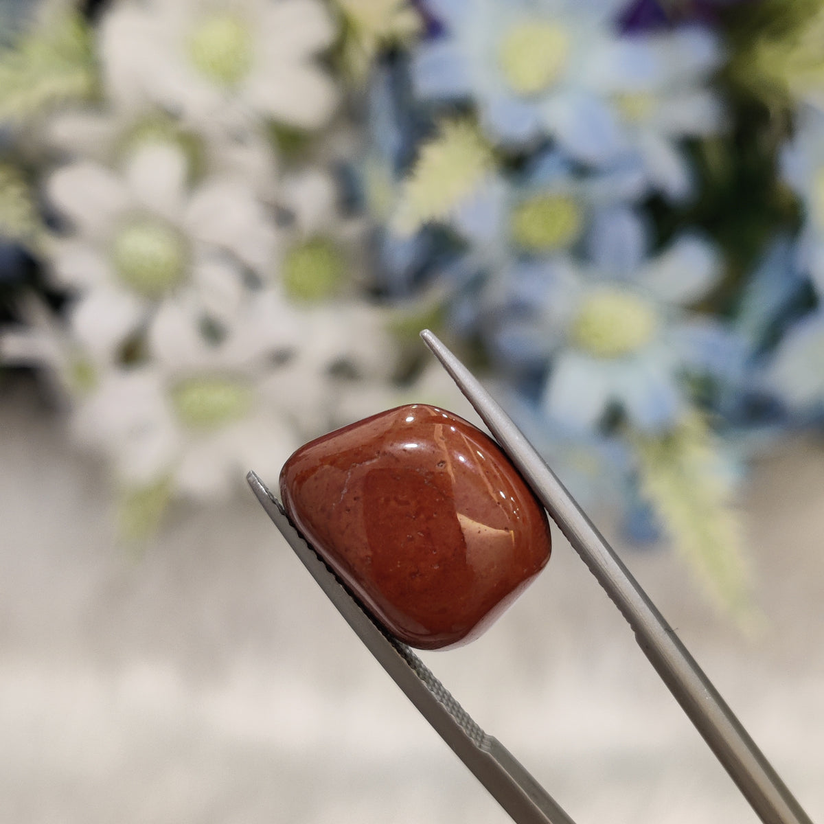 Natural Red Jasper | RJ 18 | 8.01 Carat | Certified