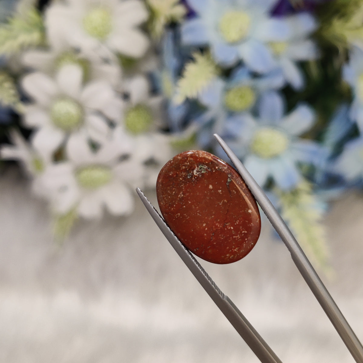 Natural Red Jasper | RJ 12 | 8.33 Carat | Certified
