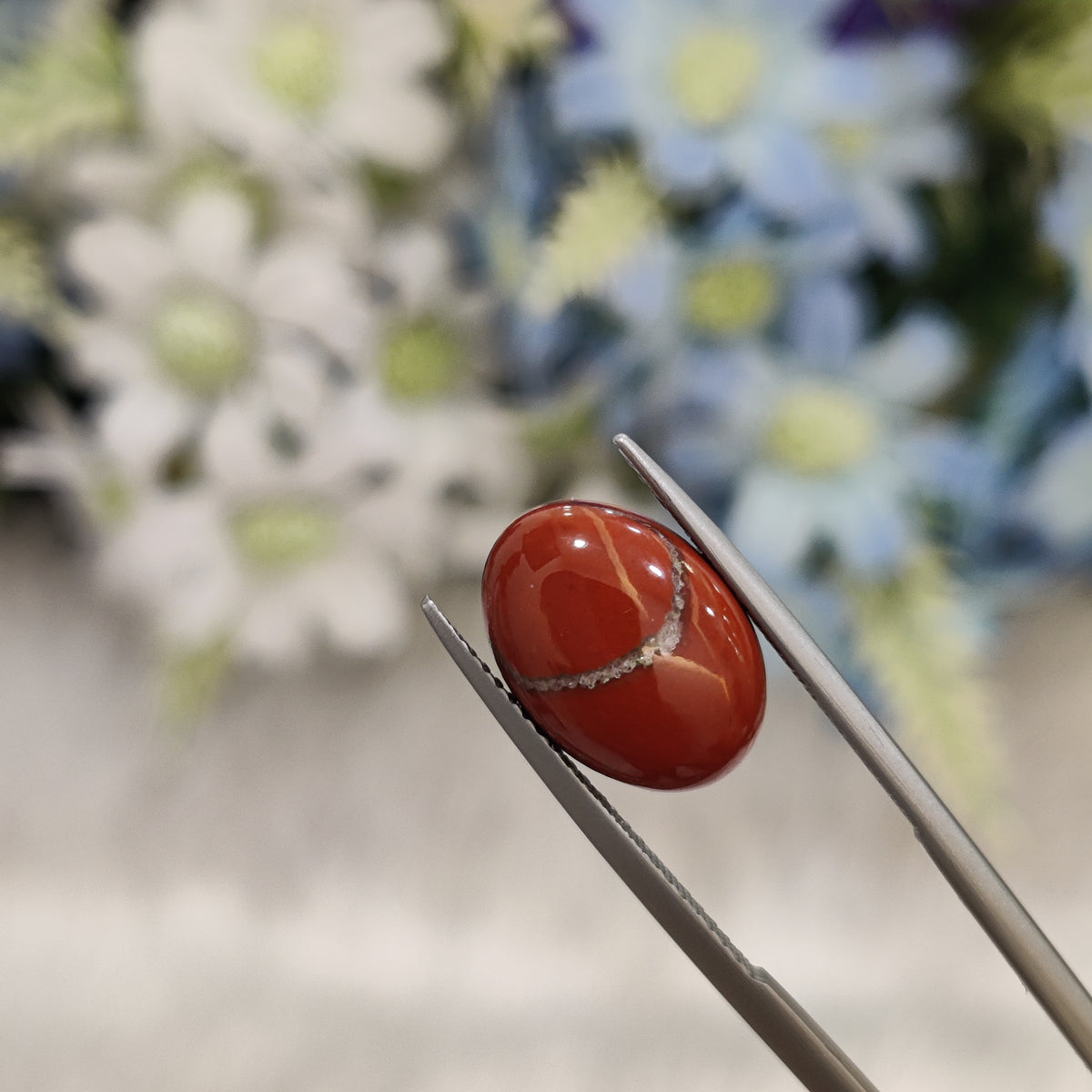 Natural Red Jasper | RJ 13 | 5.19 Carat | Certified
