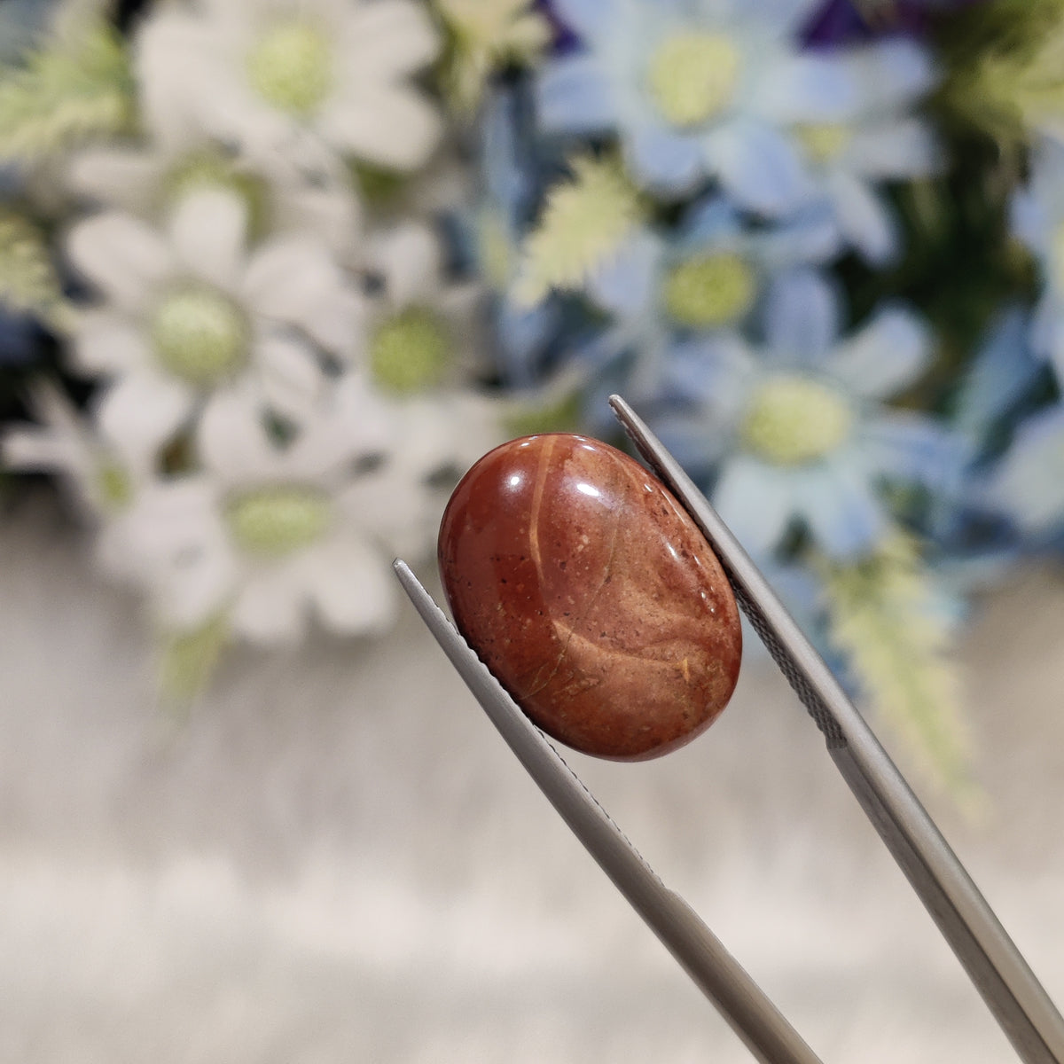 Natural Red Jasper | RJ 9 | 7.59 Carat | Certified