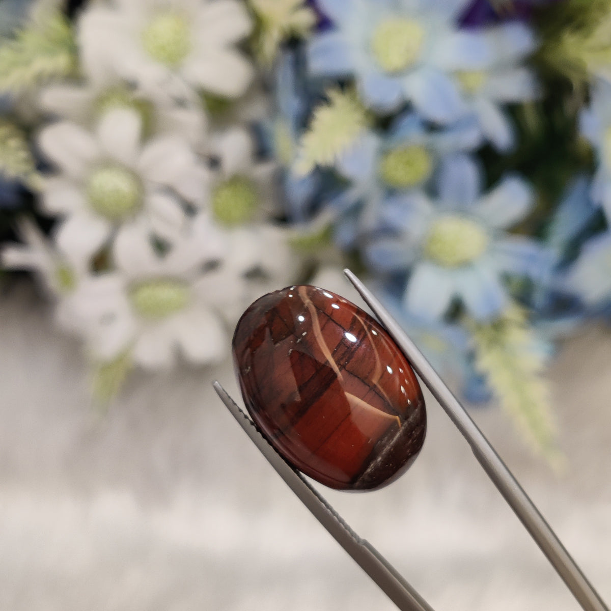 Natural Red Jasper | RJ 2 | 16.28 Carat | Certified