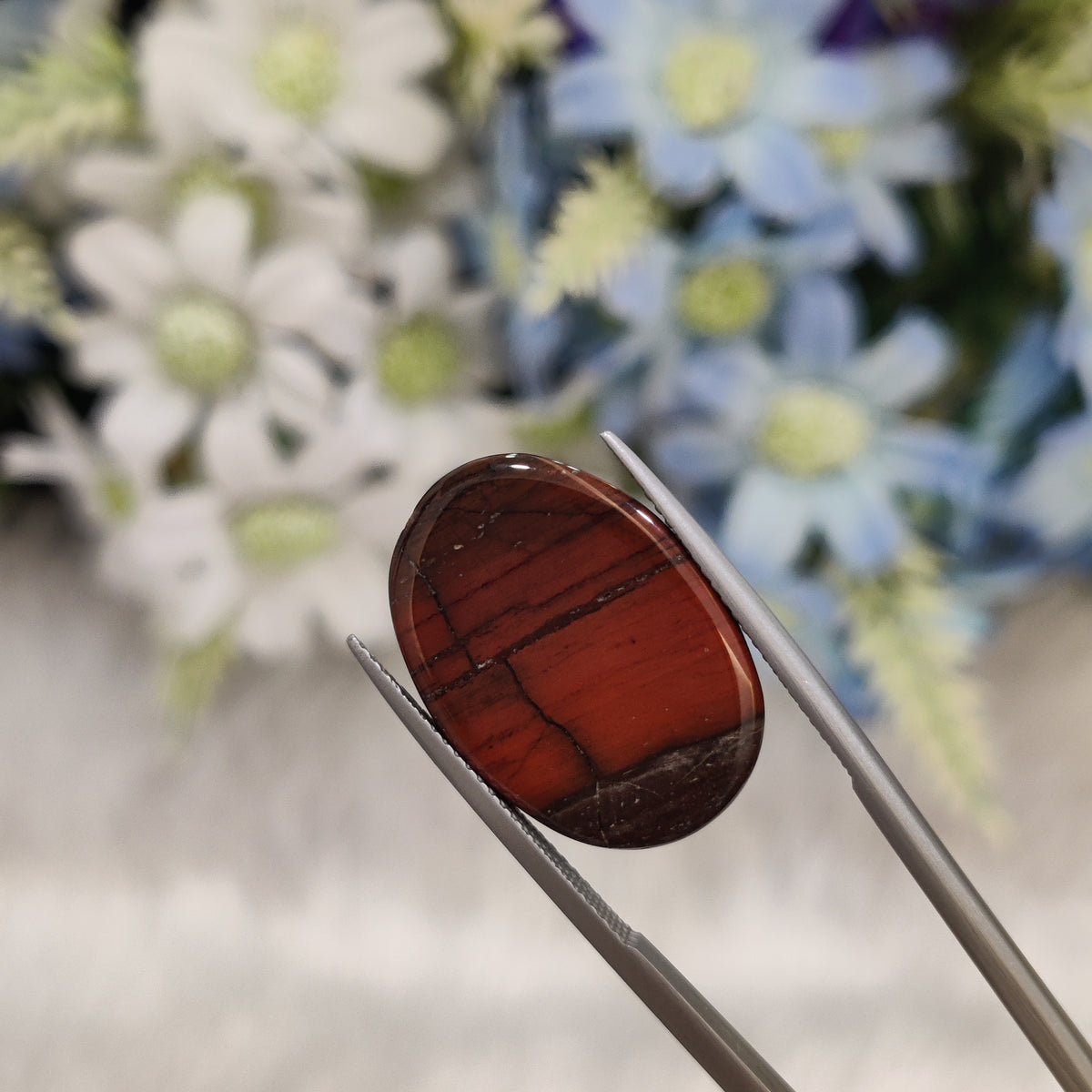 Natural Red Jasper | RJ 2 | 16.28 Carat | Certified