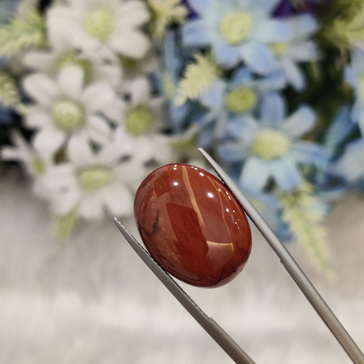 Natural Red Jasper | RJ 7 | 14.91 Carat | Certified