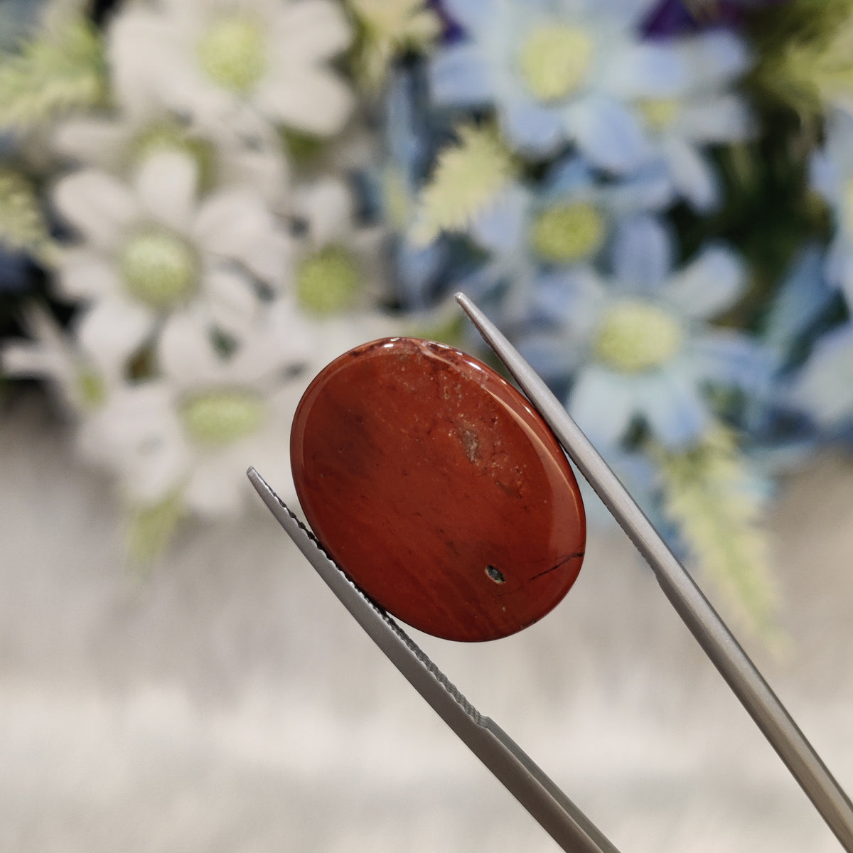 Natural Red Jasper | RJ 7 | 14.91 Carat | Certified