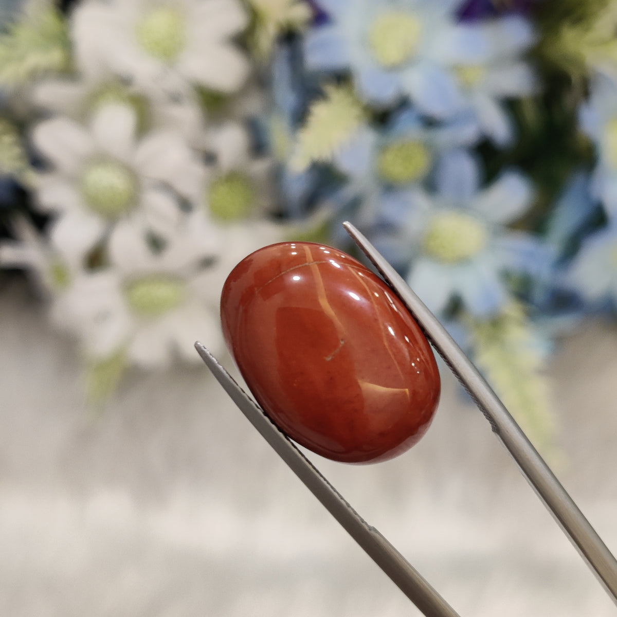Natural Red Jasper | RJ 4 | 14.19 Carat | Certified