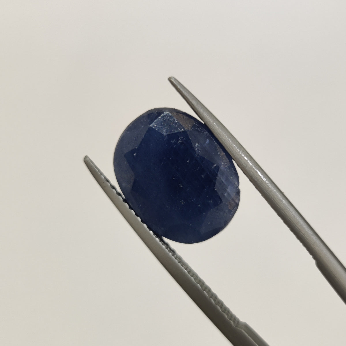 Natural Blue Sapphire (Neelam) | BS 90 | 7.58 Carat | Certified