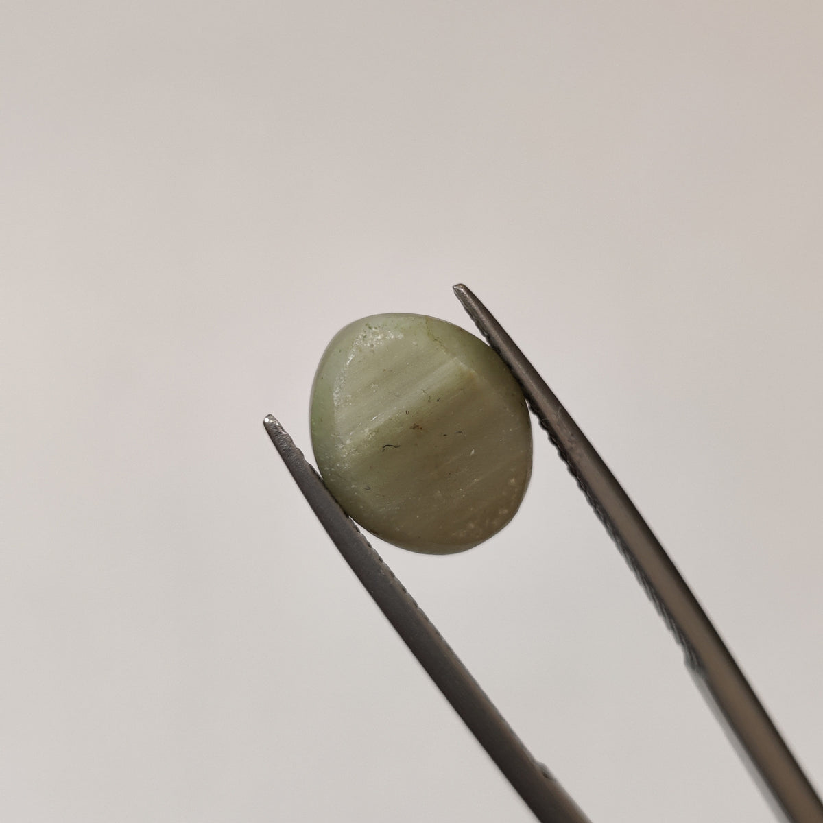 Natural Cats Eye (Lehsunia) | CE 15 | 5.94 Carat | Certified