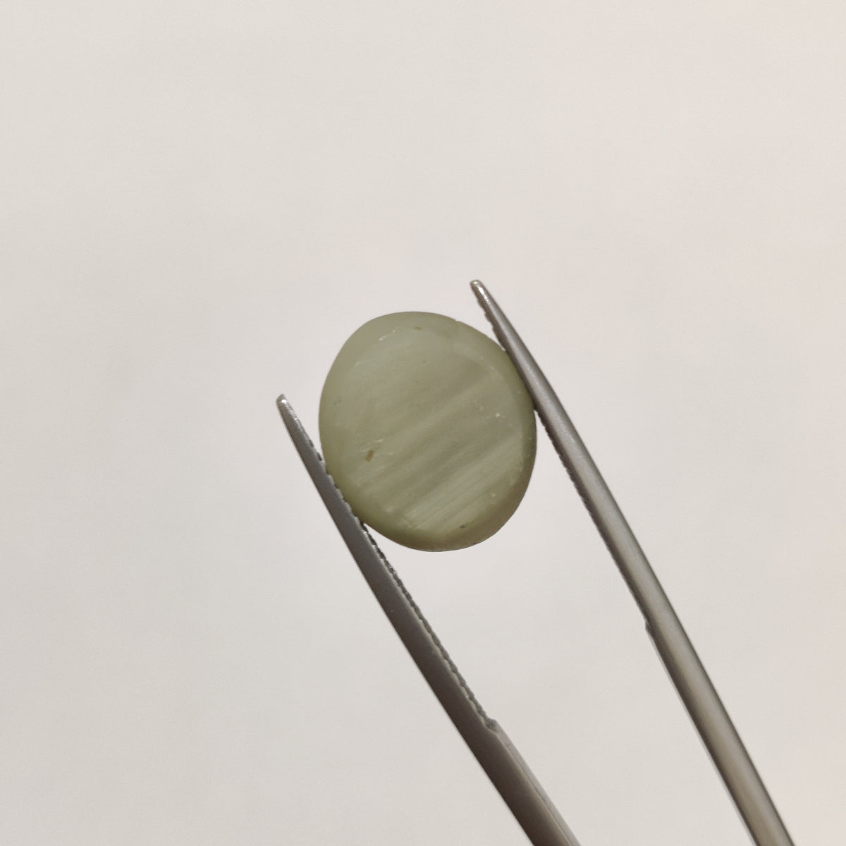Natural Cats Eye (Lehsunia) | CE 34 | 7.15 Carat | Certified